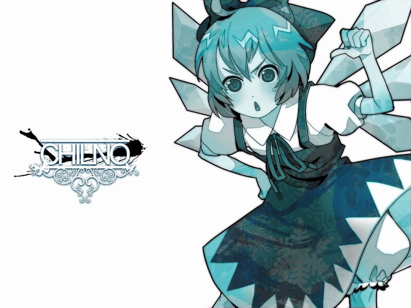 Anime Girl with Blue Hair — Determined