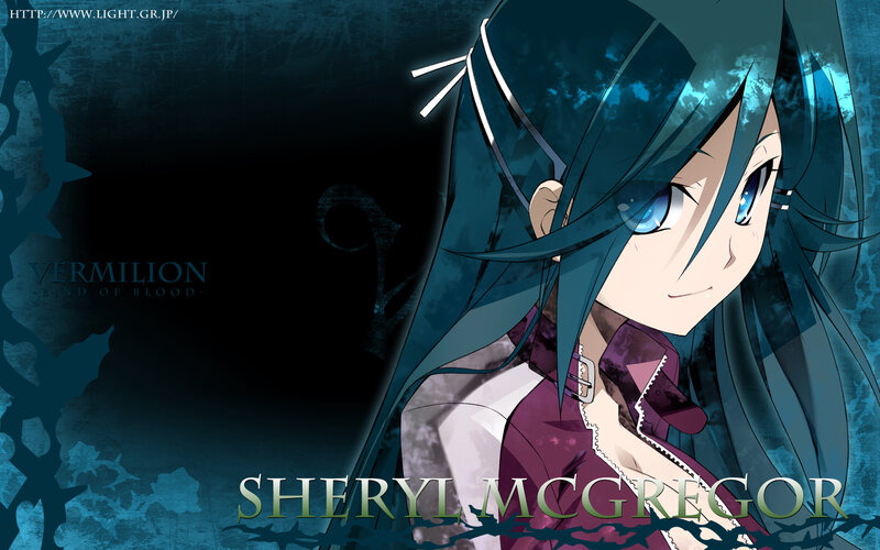 Anime Girl with Blue Hair — Dramatic, Blue Eyes, Purple Jacket