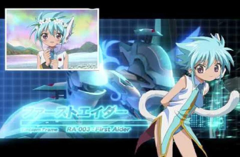 Anime Girl with Blue Hair — Dramatic, Robot
