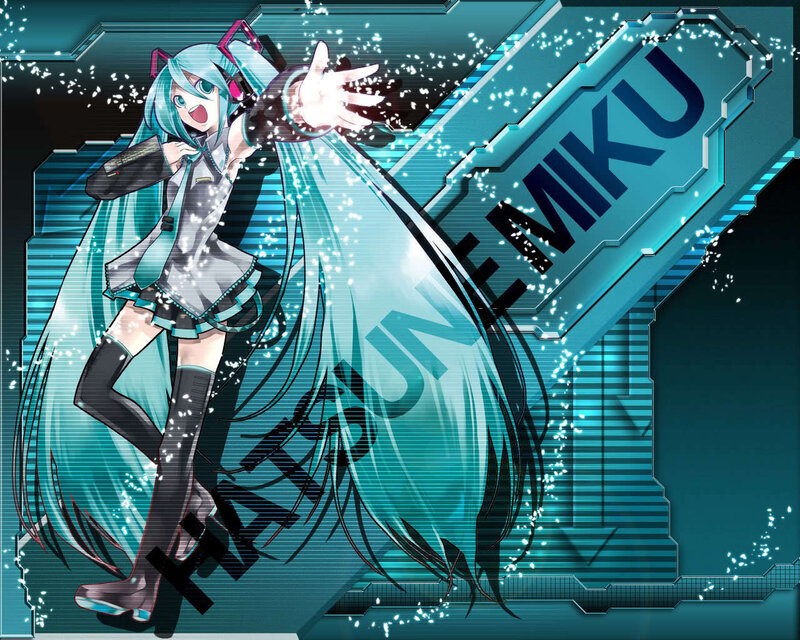 Anime Girl with Blue Hair — Energetic, Digital Art, Long Hair, Robotic Suit