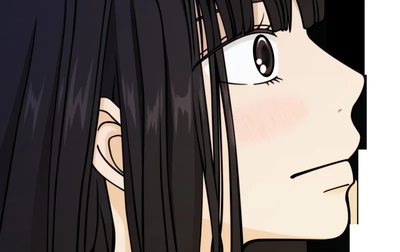 anime girl with blush
