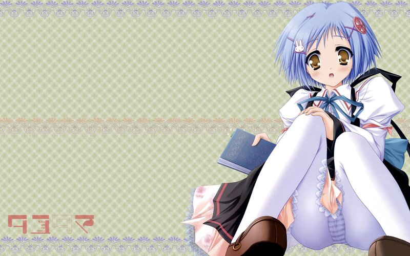 anime girl with book