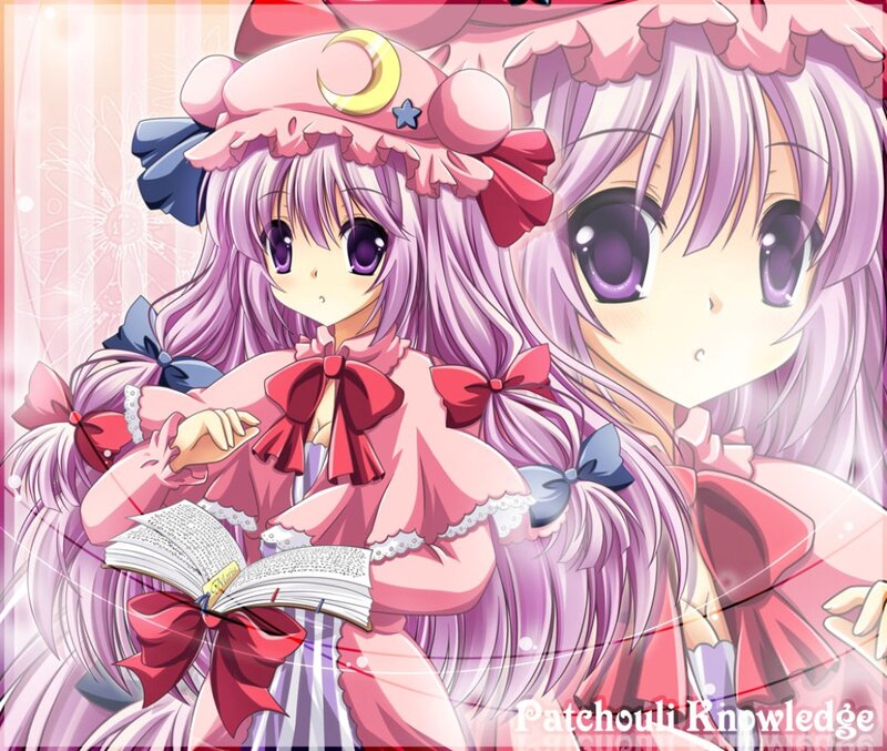 Anime Girl with Book — Pink, Calm
