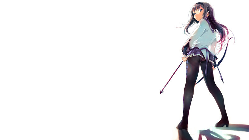 anime girl with bow and arrow