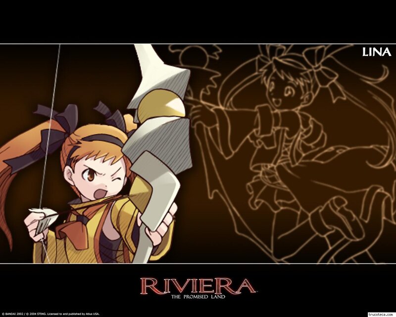 Anime Girl with Bow — Brown, Determined