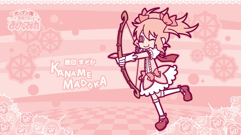 Anime Girl with Bow — Pink, Playful, Dress