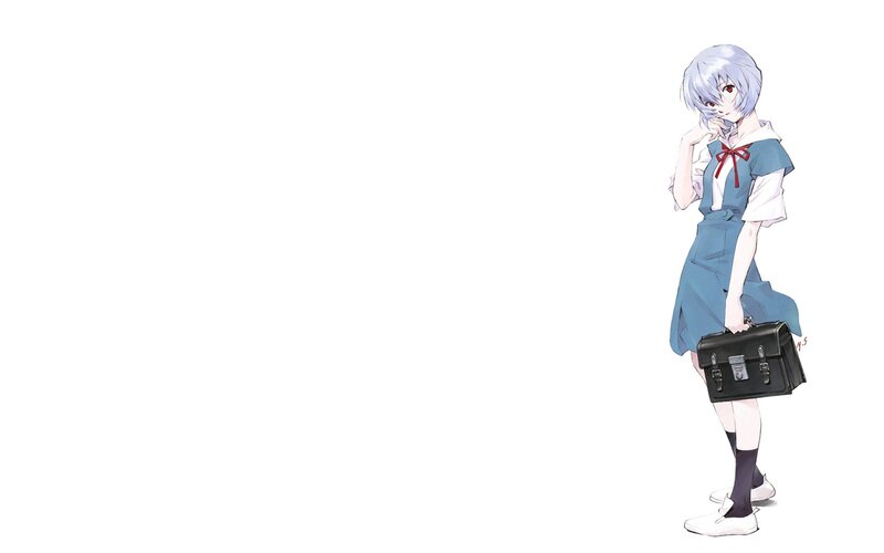 anime girl with briefcase