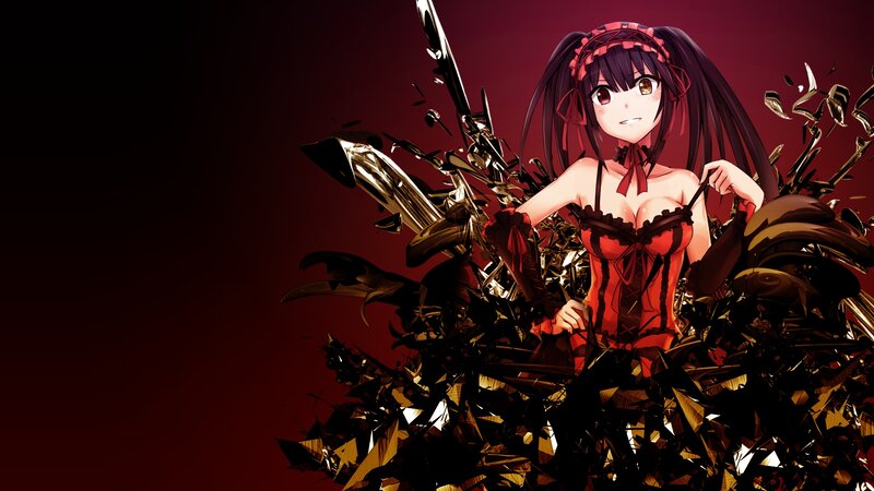 Anime Girl with Broken Weapons