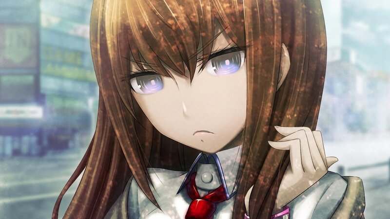 anime girl with brown hair