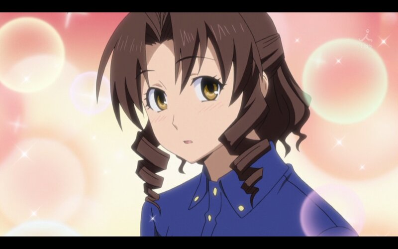 anime girl with brown hair