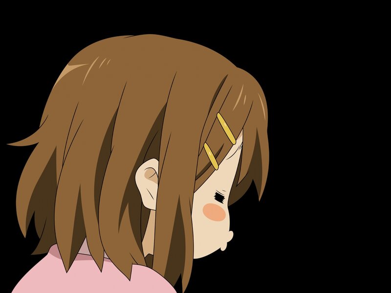 anime girl with brown hair