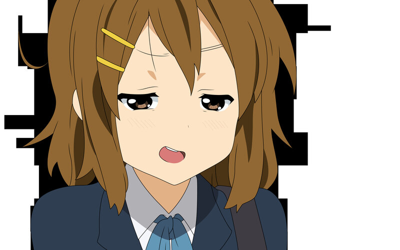 anime girl with brown hair