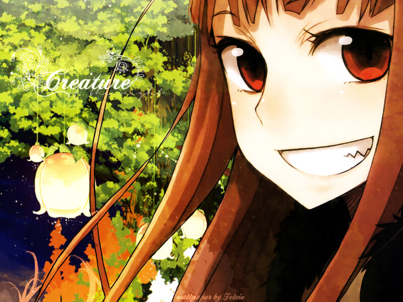 Anime Girl with Brown Hair — Green, Dreamy