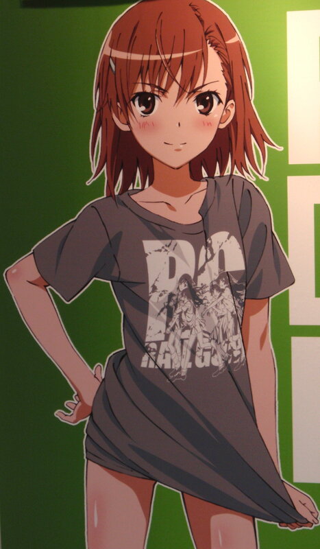 Anime Girl with Brown Hair — Green, Neutral