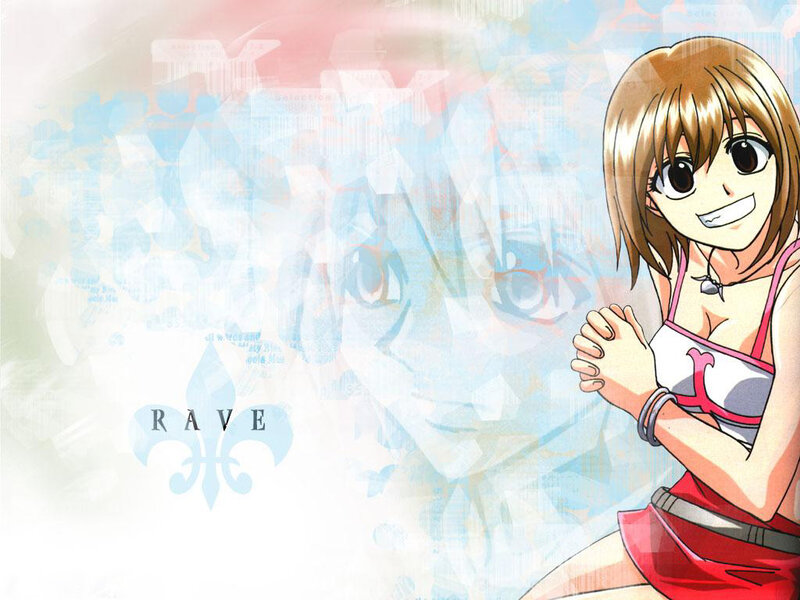 Anime Girl with Brown Hair — Red, Playful