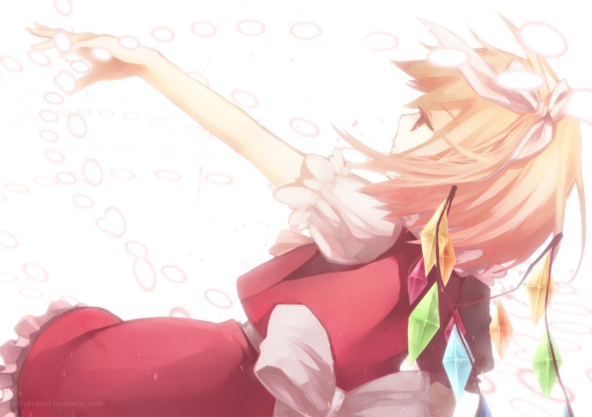anime girl with bubbles