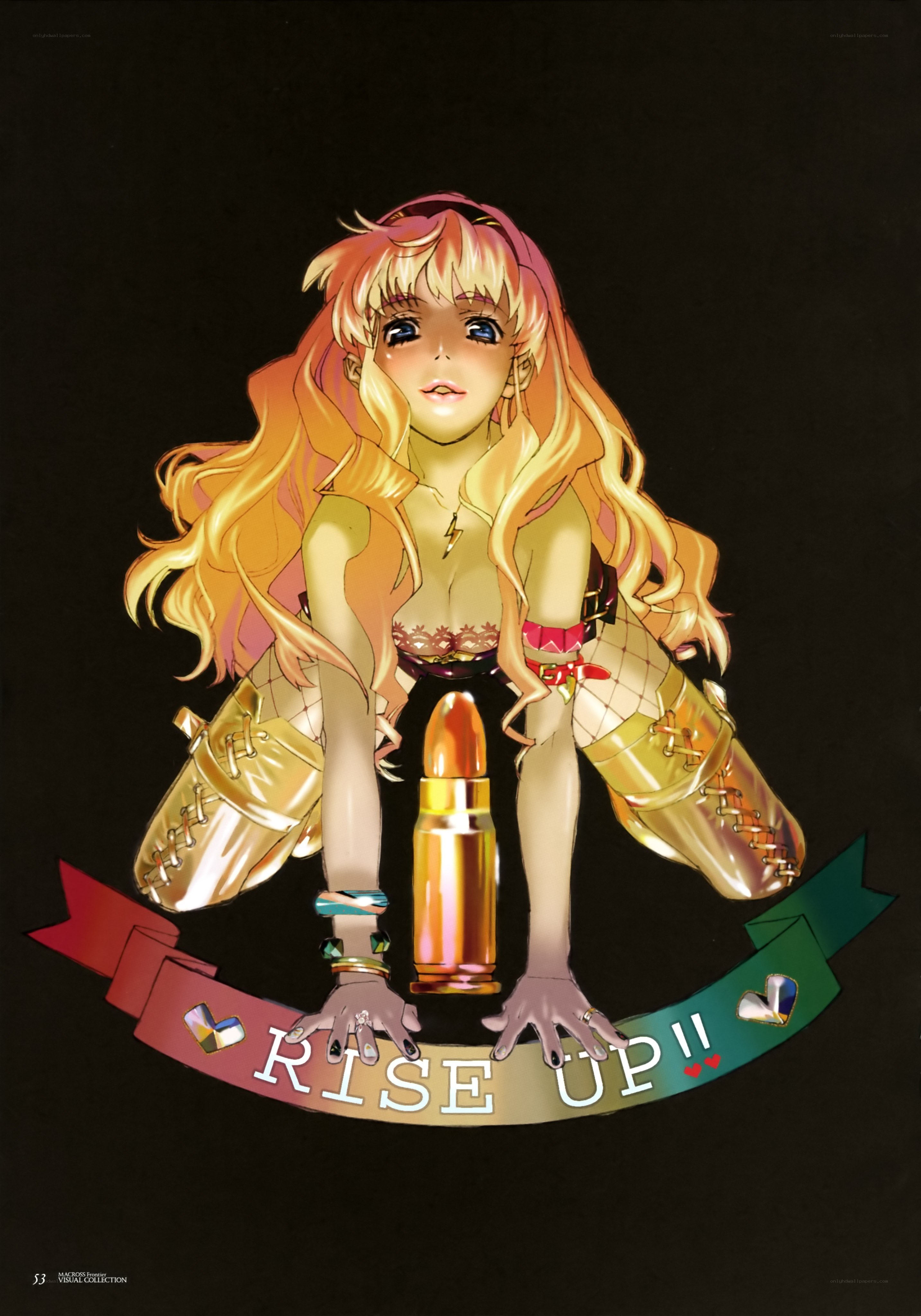 anime girl with bullet