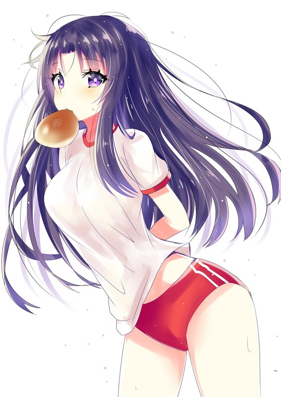 Anime Girl with Bun