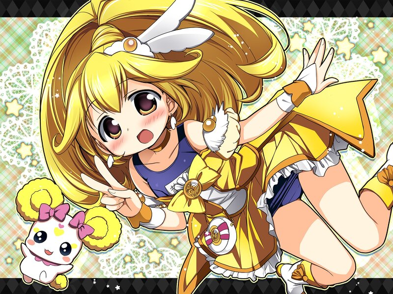 anime girl with bunny ears