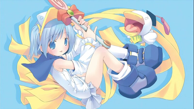 anime girl with bunny ears