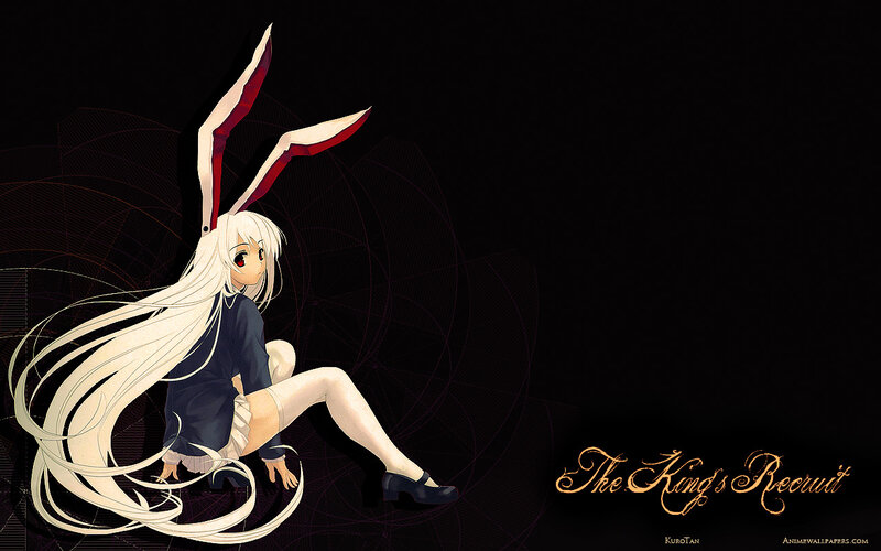 anime girl with bunny ears