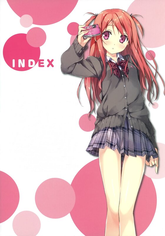 Anime girl with camera