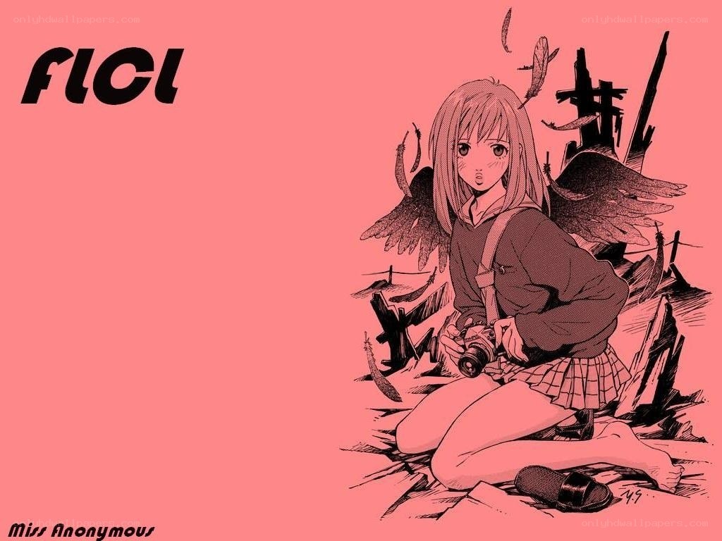 Anime girl with camera