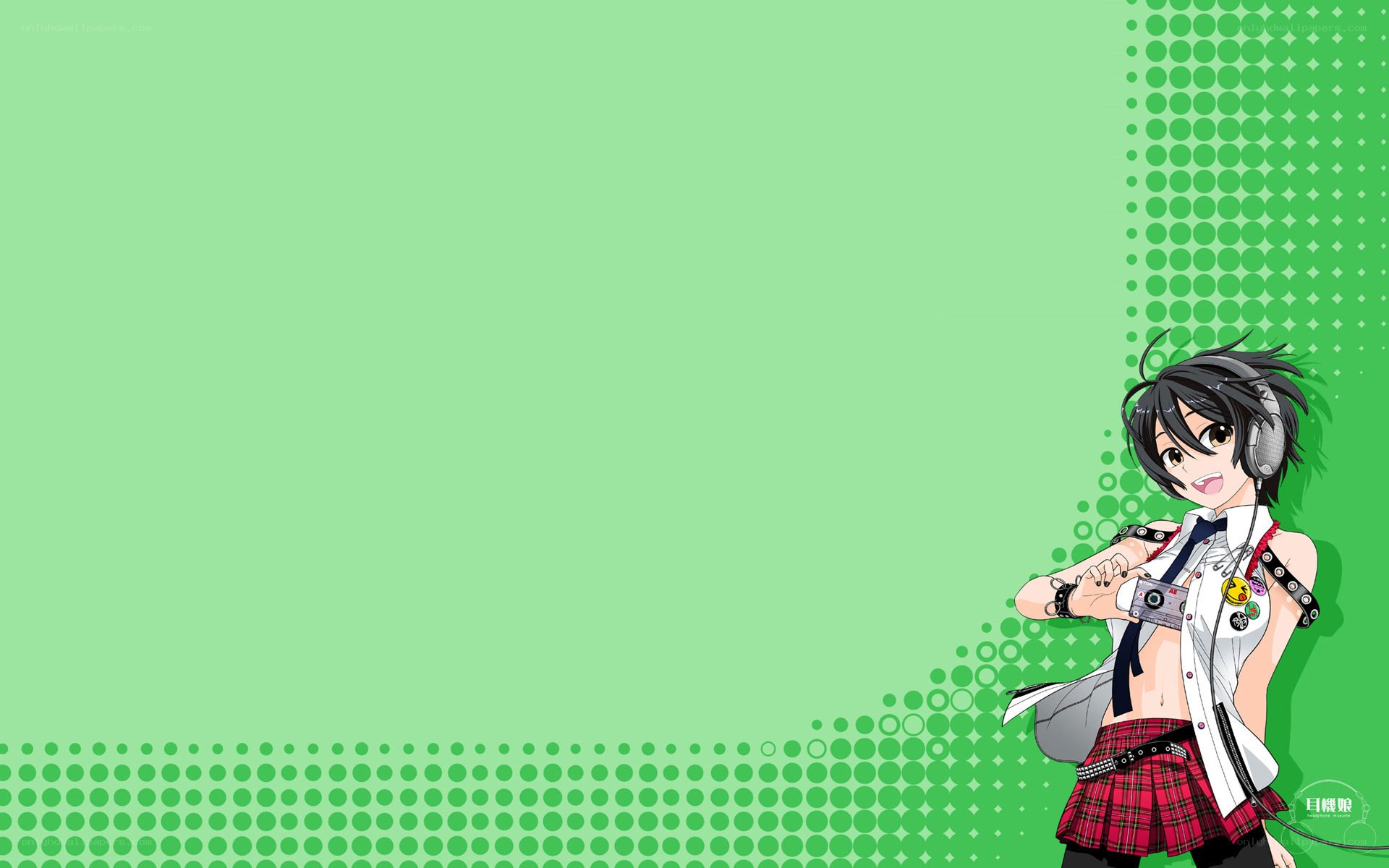 anime girl with camera