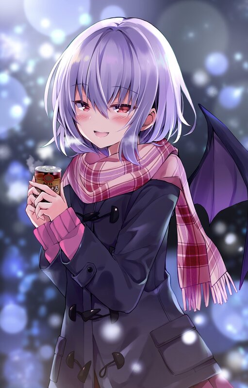 Anime Girl with Can