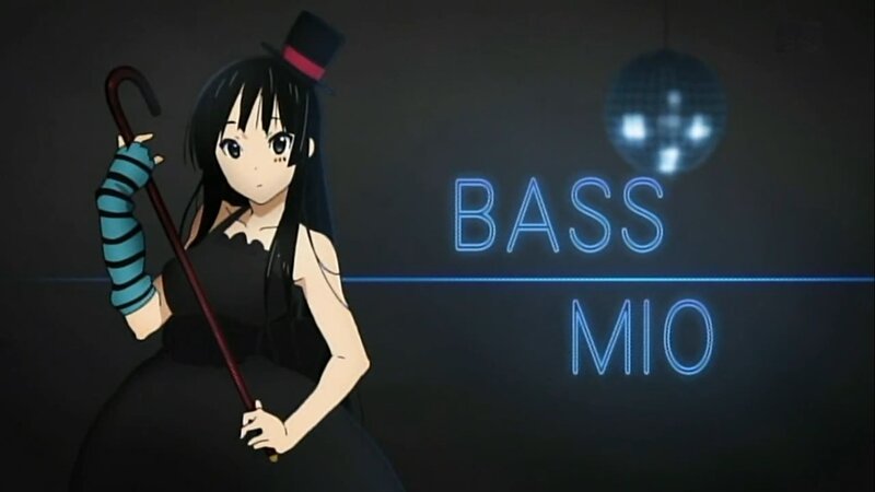 Anime Girl with Cane — Black