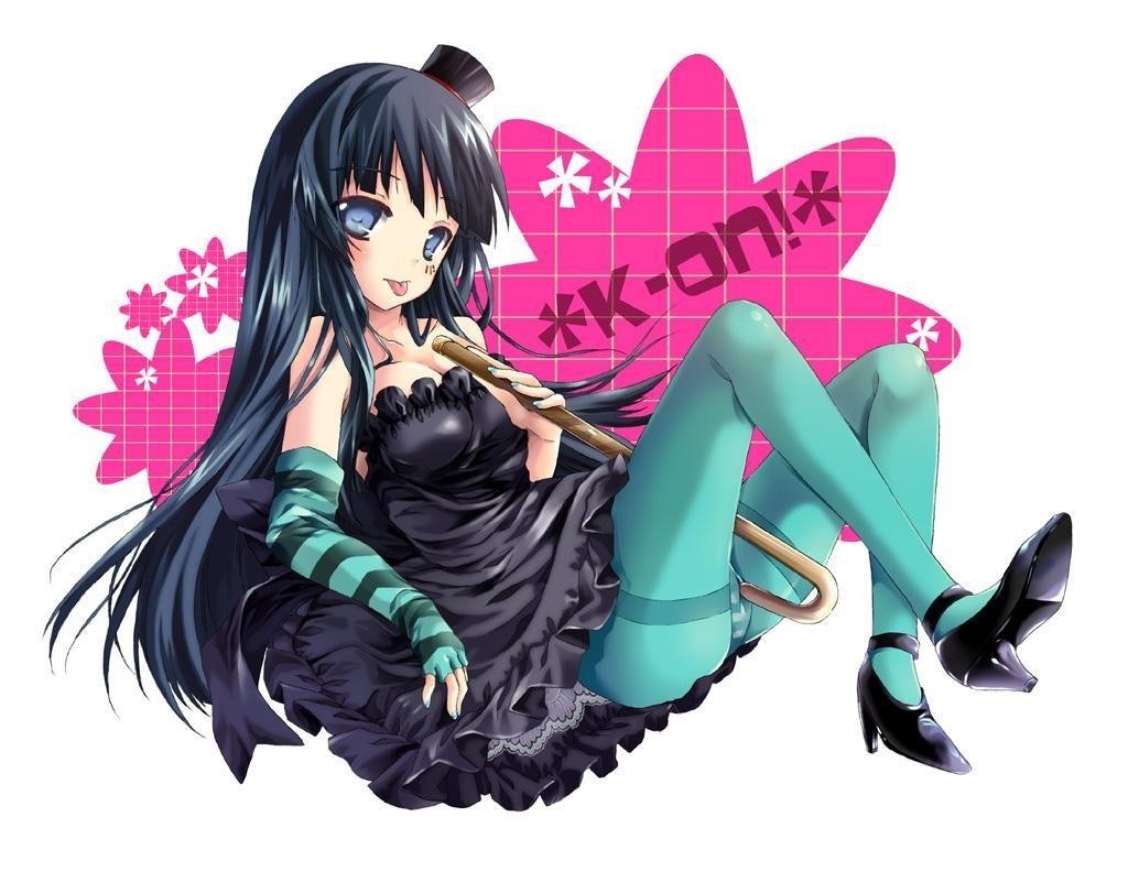 anime girl with cane
