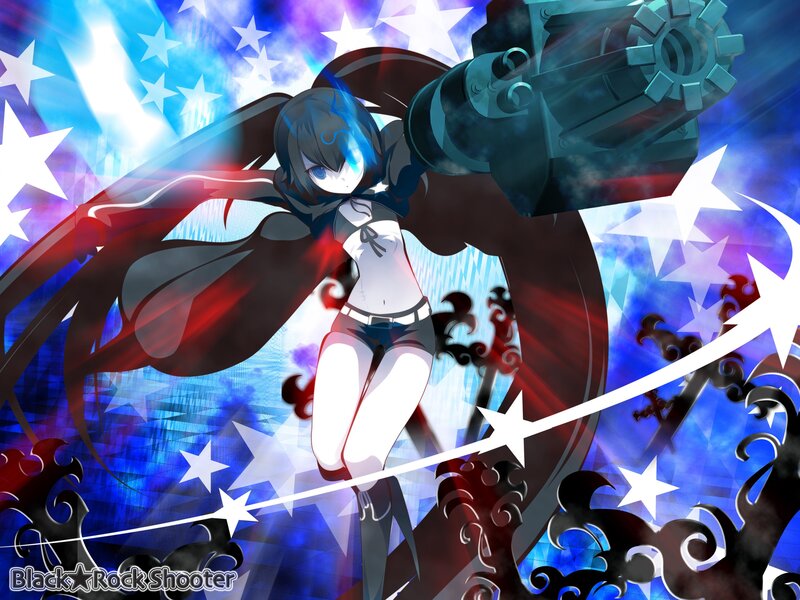 Anime girl with cannon