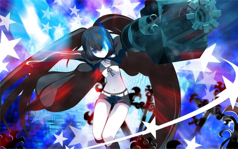 anime girl with cannon