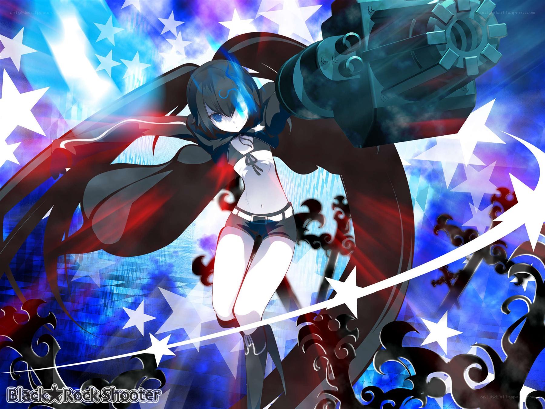anime girl with cannon
