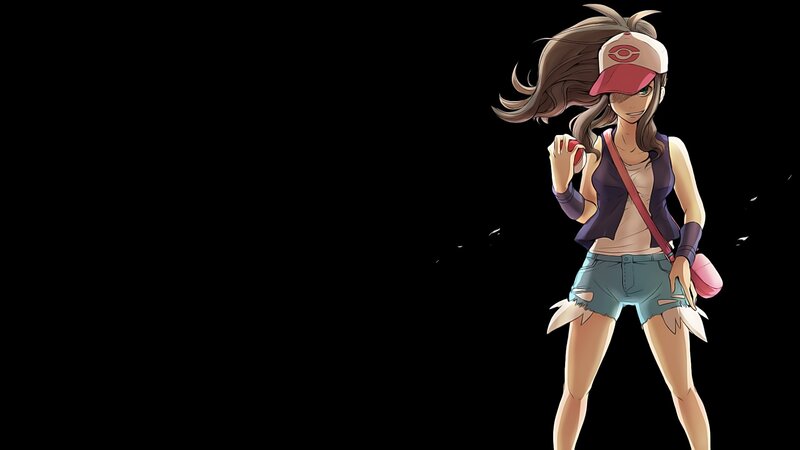 Anime Girl with Cap — Black, Confident