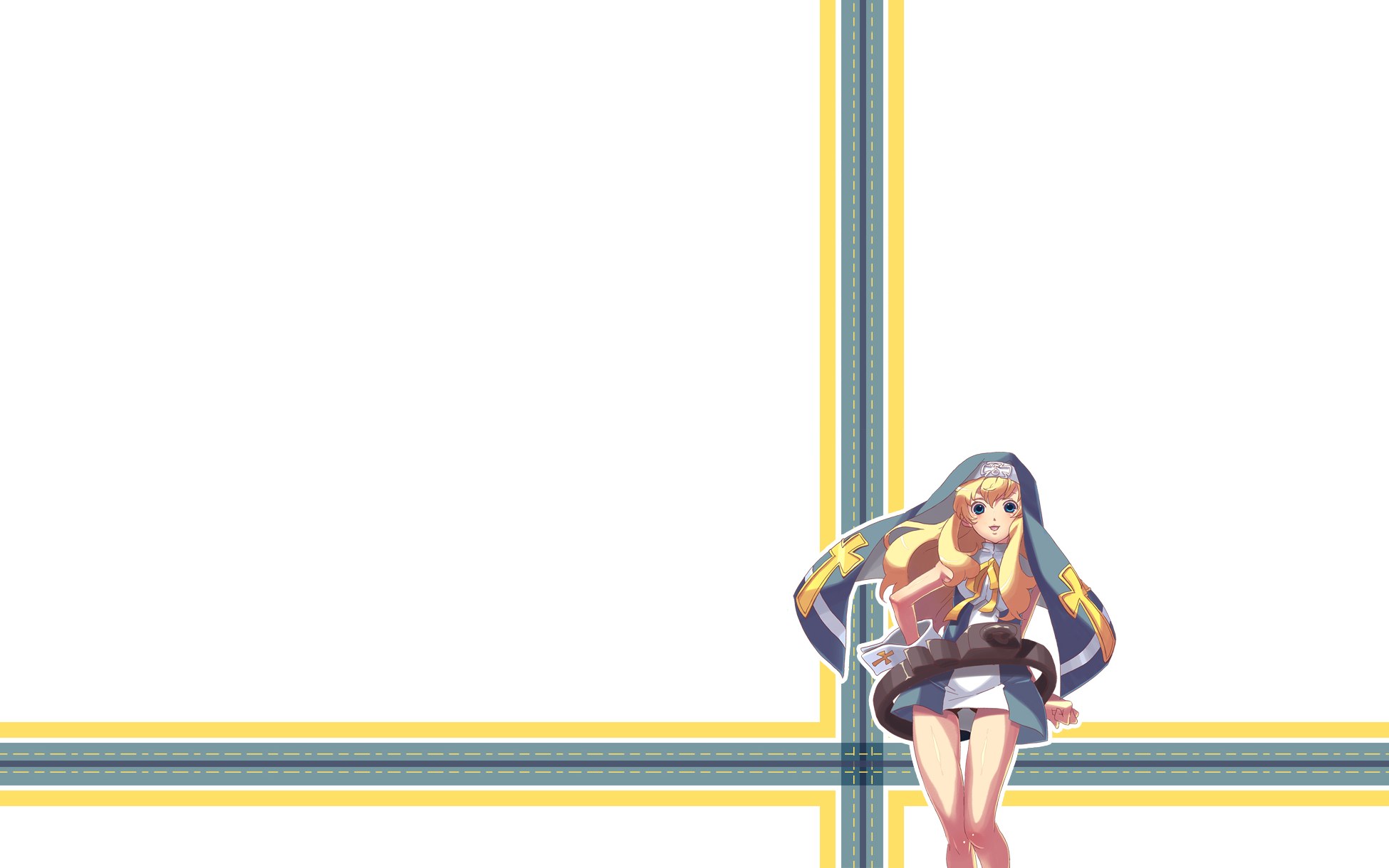 anime girl with cape