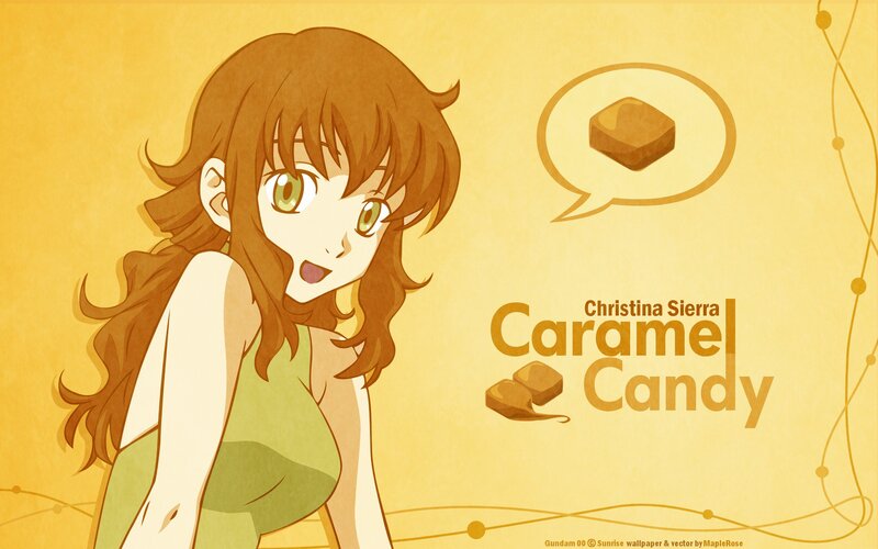 Anime Girl with Caramel