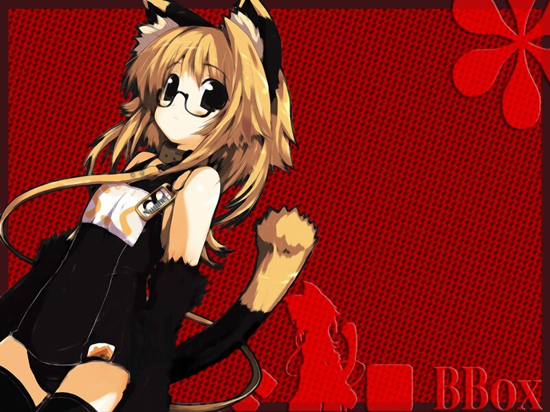 anime girl with cat ears