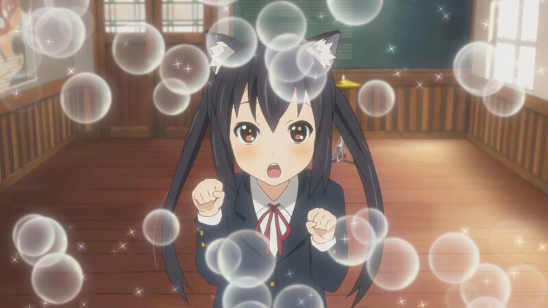 anime girl with cat ears