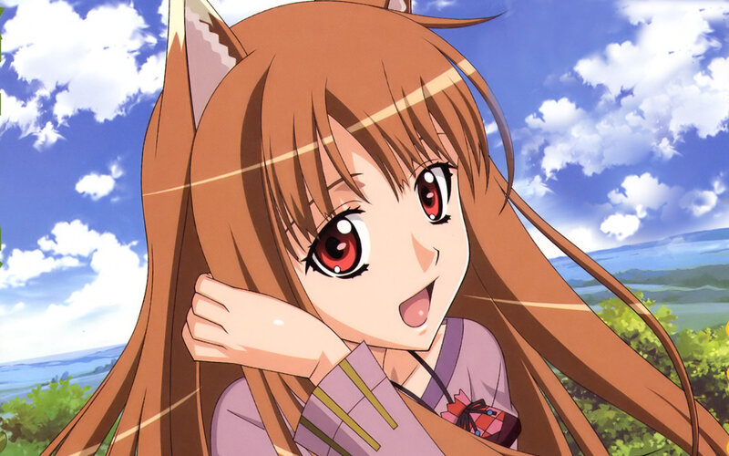 anime girl with cat ears