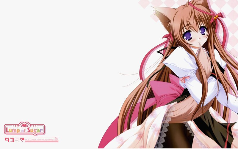 anime girl with cat ears
