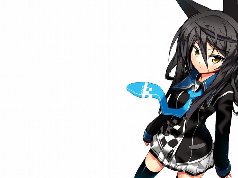 anime girl with cat ears