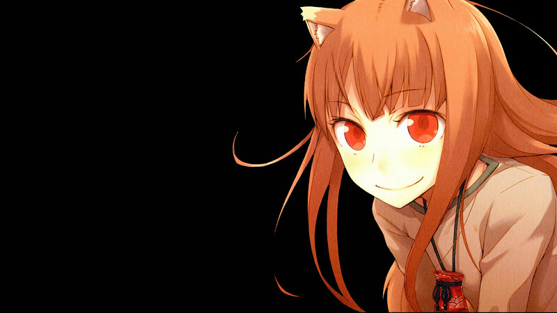 anime girl with cat ears