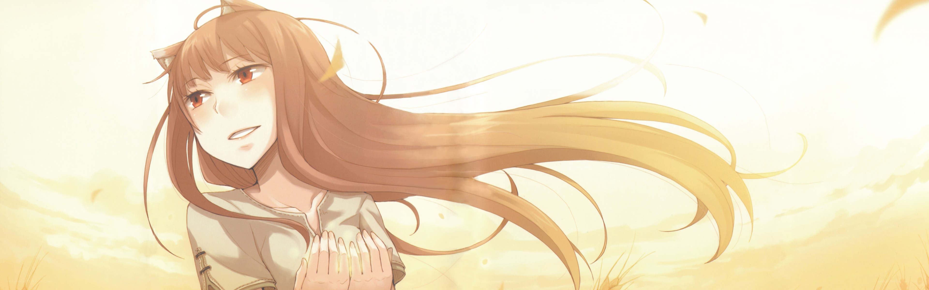anime girl with cat ears
