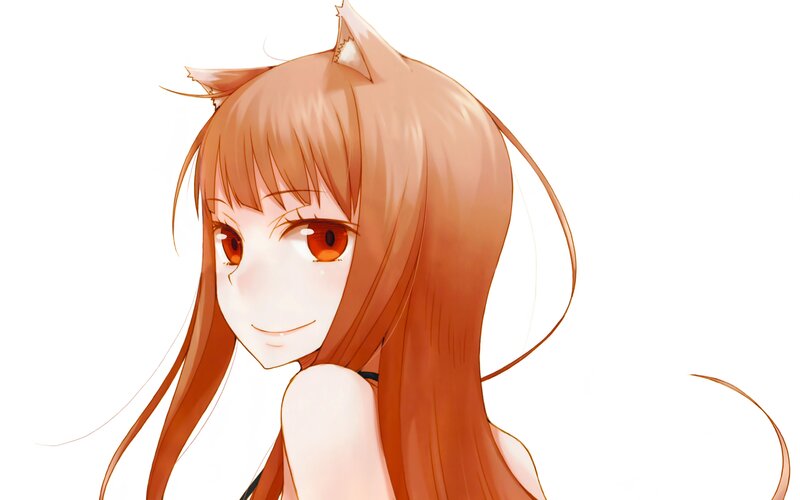 anime girl with cat ears