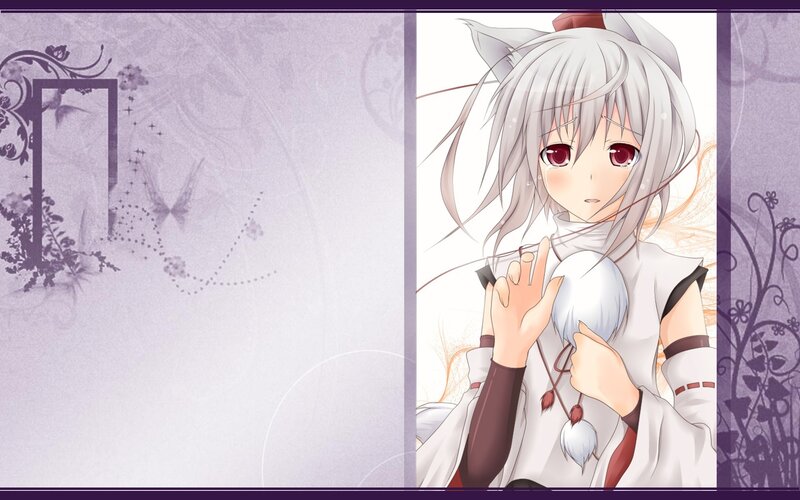 anime girl with cat ears