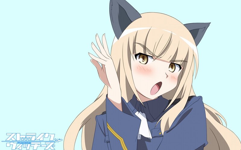 anime girl with cat ears