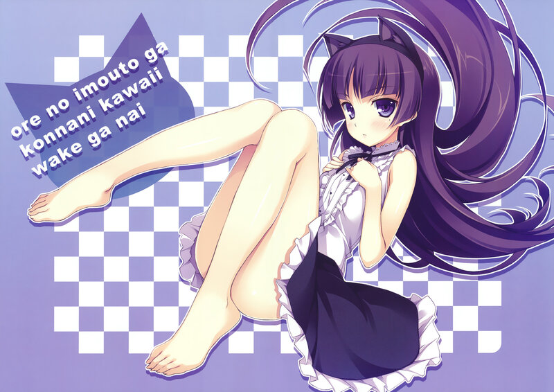 anime girl with cat ears