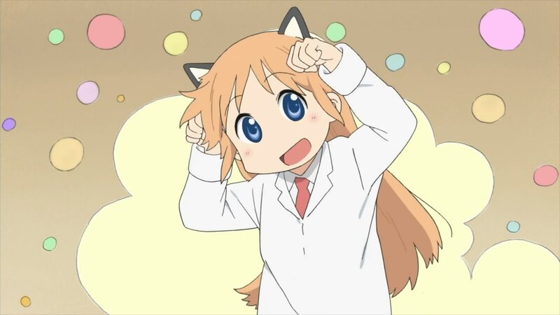 anime girl with cat ears