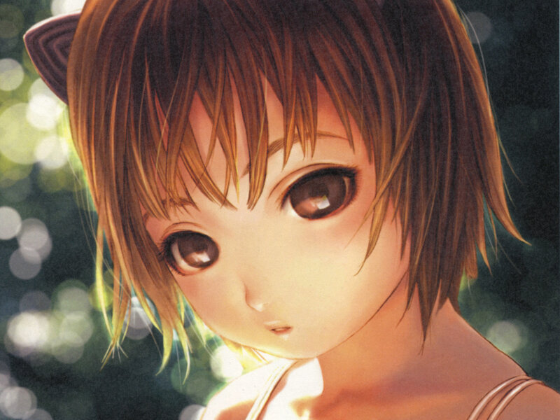 anime girl with cat ears